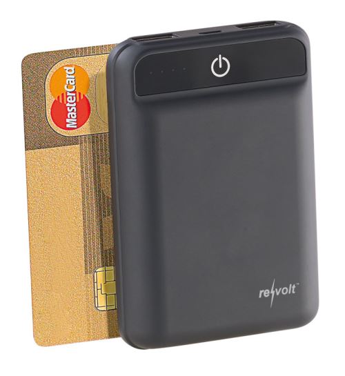 Batterie d'appoint compacte double USB 10 000 mAh