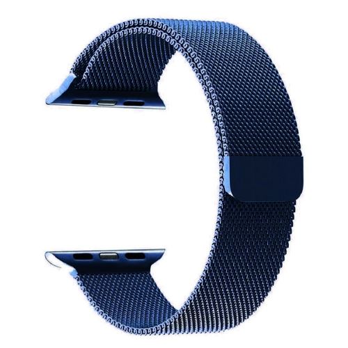 Apple Watch 38mm Bracelet en acier inoxydable Bleu ALS62702