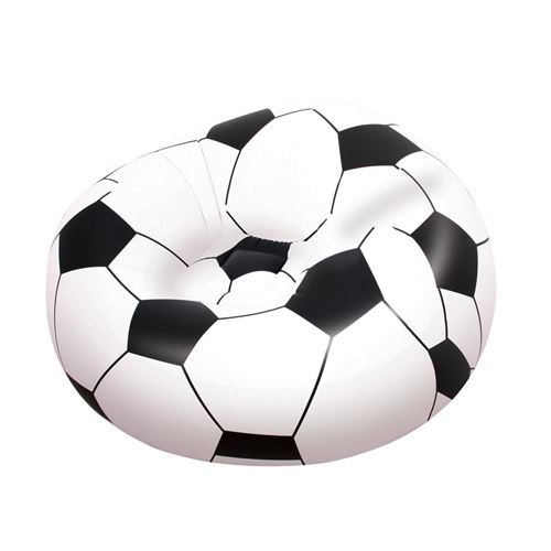 Fauteuil gonflable Bestway Beanles soccer ball chair Blanc Taille : UNI