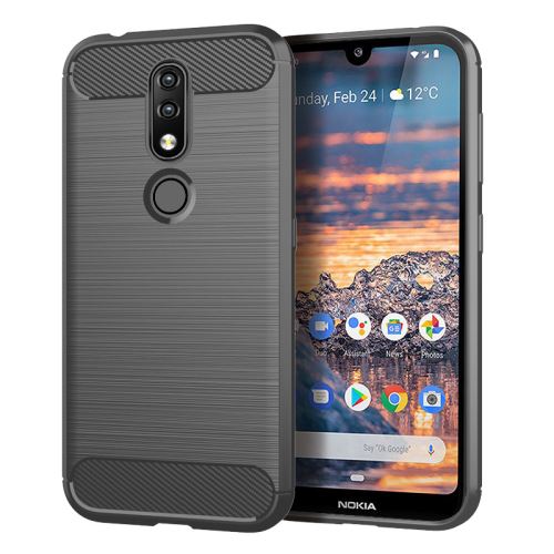 Etui Coque de protection durable souple pour Nokia 4.2 - Gris