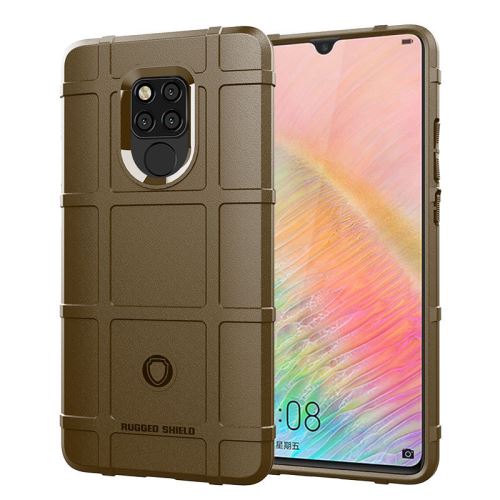 Etui Coque de protection durable anti choc pour Huawei Mate 20X - Brun