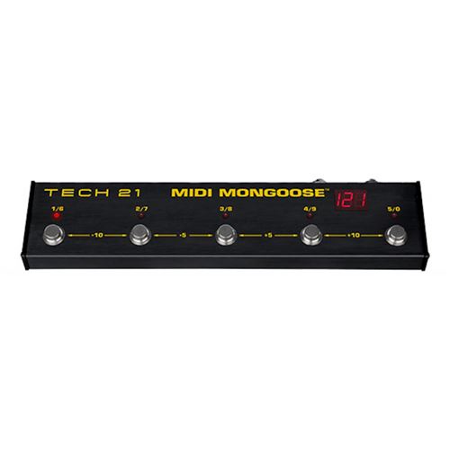 Tech 21 Midi Mongoose - Pédalier MIDI guitare