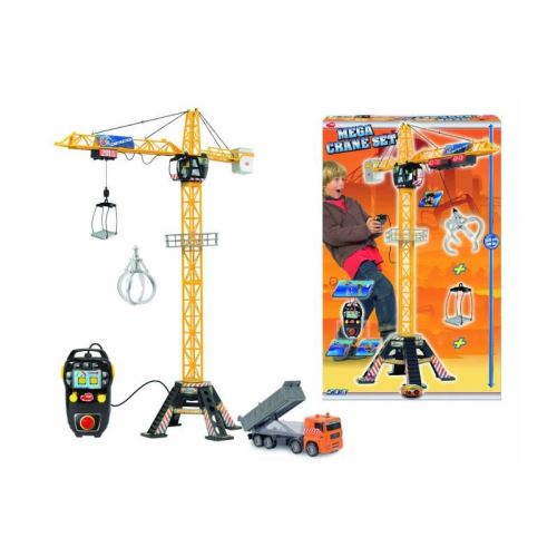 Dickietoys - 20 346 2413 - radio commande - voiture - mega grue + camion