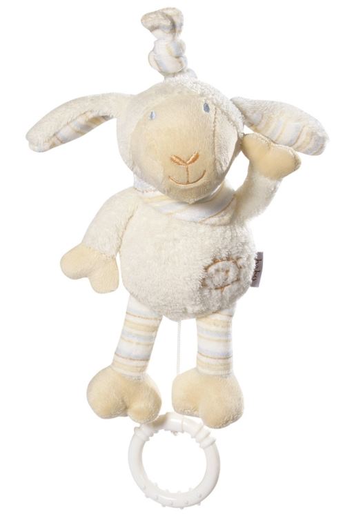 Fehn boîte à musique crème de mouton 17 cm