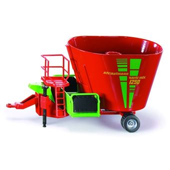 Remorque Mélangeuse à Fourrages Bruder 02127 - Jouet Agricole Pour Enfants - Véhicule Jouet Non Conducteur