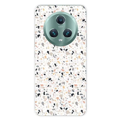 Coque en silicone imprimée compatible Huawei Honor Magic 5 Pro 5G Terrazzo color