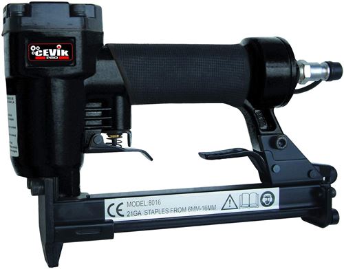 Cevik R8016/C R8016/C-Grapadora Para grapa de 80 de 6 mm. a 16 mm. Presión de Trabajo 4,7 Bar. 21,9lt./Min