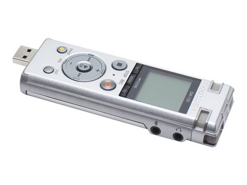 mémoire 4 Go, USB Direct, avec batterie NI-MH Olympus DM-720 Dictaphone avec kit denregistrement et de transcription 