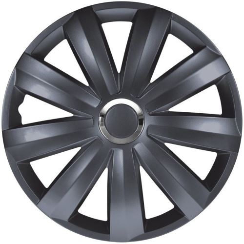 AutoStyle enjoliveurs Venture Pro 16 pouces ABS gris foncé lot de 4