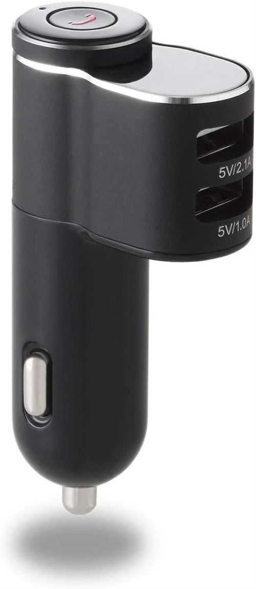 Cartrend 10292 Chargeur USB avec Casque Bluetooth