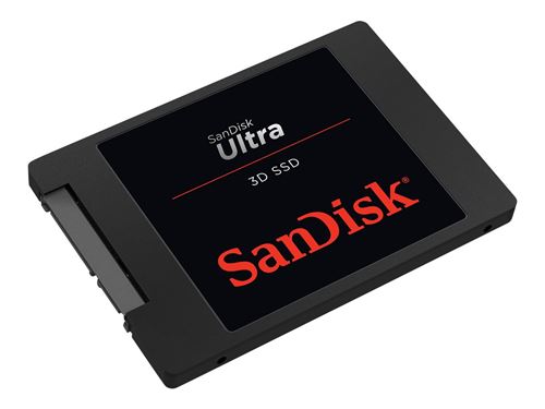 SanDisk Ultra 3D - SSD - 500 Go - interne - 2.5\