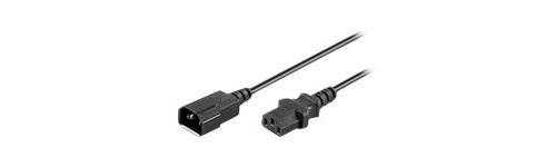 Eet Nordic Noir Microconnect - Rallonge De Câble D'alimentation - 3 M