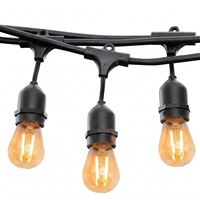 Guirlande lumineuse MAFY LIGHT Noir Caoutchouc 6 mètres