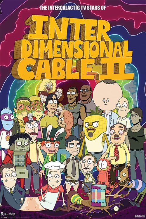 Rick and Morty Maxi Poster 61 x 91,5 cm Stars of Interdimensional Cable