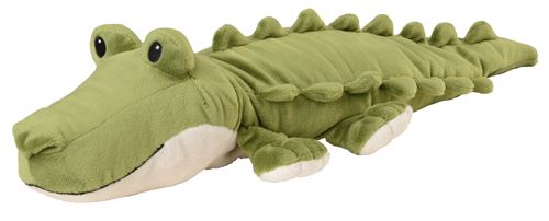 Warmies crocodile câlin chaud 48 cm vert
