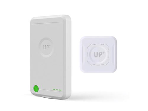 Batterie et chargeur de portable sans fil qi powerbank 3.0 exelium 3000mah blanche