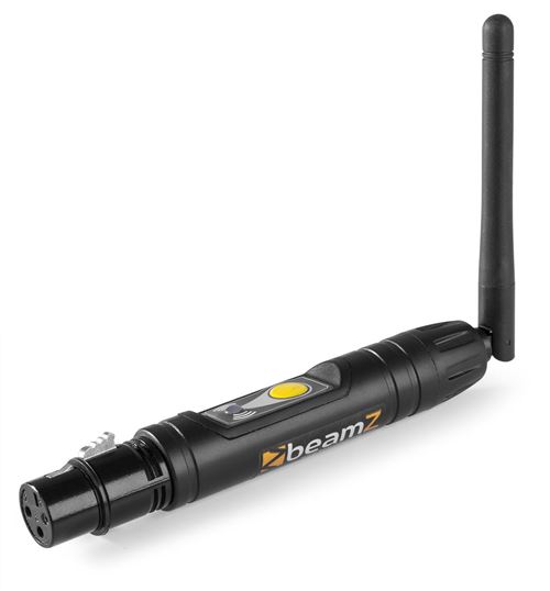 BeamZ BBP W-DMX - Emetteur et récepteur DMX sans fil, compatible tout contrôleur DMX et tout effet d'éclairage DMX, idéal DJ pro