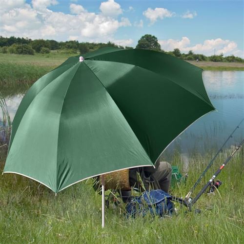 HI Parapluie de pêche Vert UV30 200 cm AB429153