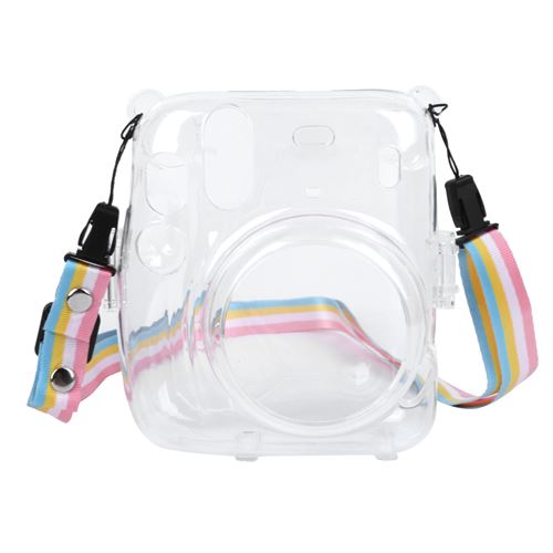 Étui de Caméra Instantané PC Transparent Anti-Chute pour Caméra Instax Mini11