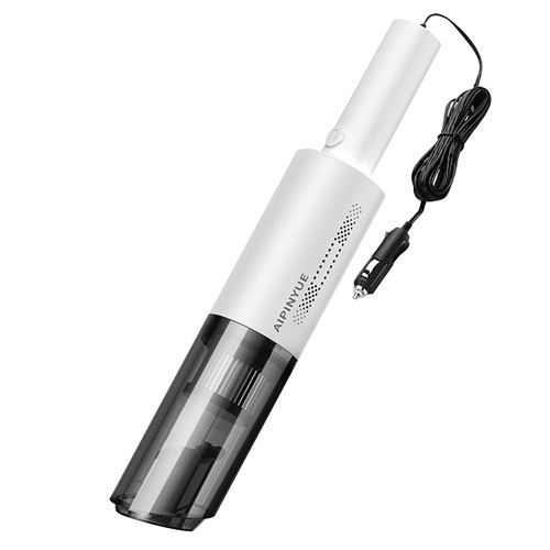 Mini aspirateur à main H201 portable filaire étanche pour voiture -blanc