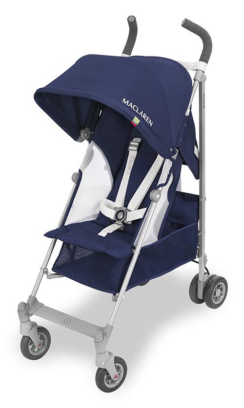 MACLAREN GLOBETROTTER Poussette Pliable/Multifonctionnelle Médiéval Blue/Blanc