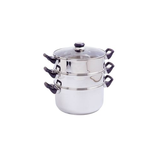 CREALYS 503443 cuit vpeur inox d24cm + couvercle induction