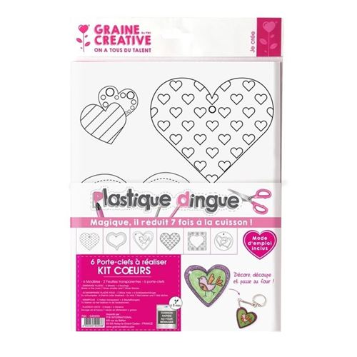 218 pièces Feuille Plastique Fou, Dingue pour Activité Manuelle, Plastique Magique Kit Comprend 15 A5, 5 Papier Magique avec Motif Fou avec Motif, Perforateur, Porte-CléS, Crayons
