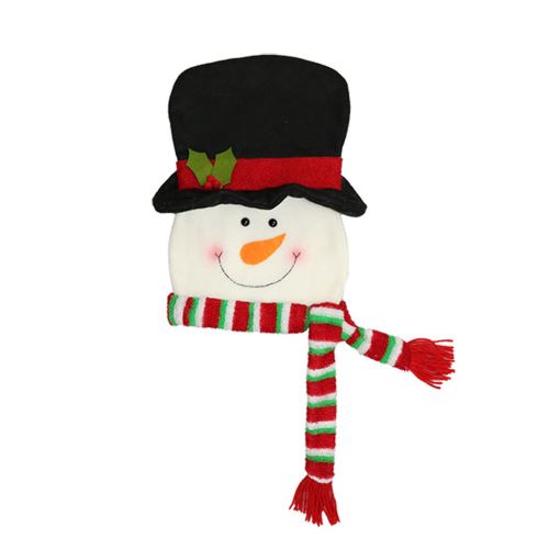 2019 New Christmas Tree Top Père Noël Bonhomme de Neige Chapeau Arbre Décoration Wj110