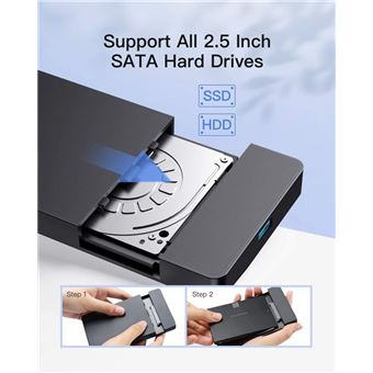 Acheter Boîtier de disque dur externe SATA 2,5 USB 3.0 sans outil
