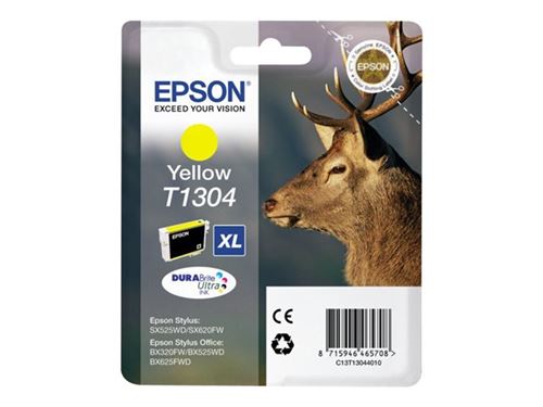 Cartouche d'encre Epson T1304 Jaune XL