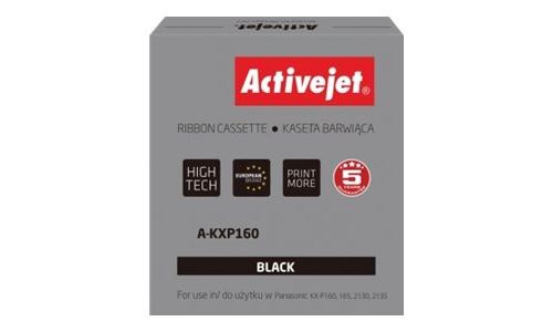 ActiveJet A-KXP160 - Nylon - zwart - 8 mm x 1.8 m - printlint (alternatief voor: Panasonic KX-P160) - voor Panasonic KX-P 2130, 2135