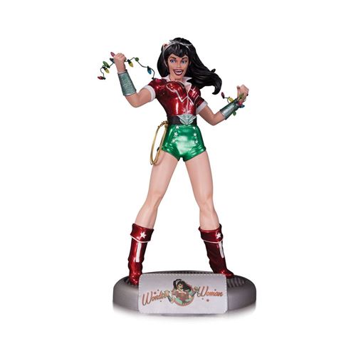 DC Comics Bombshells - Statuette Holiday Wonder Woman 27 cm