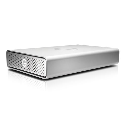 G-Technology G-DRIVE - Vaste schijf - 8 TB - extern (bureaublad) - USB 3.0 - 7200 tpm -buffer: 64 MB - zilver