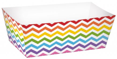 Amscan boîte à bonbons arc-en-ciel 24 pièces 11,5 cm