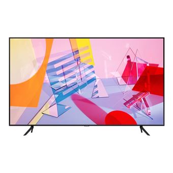 Samsung Qe55q60tau Classe De Diagonale 55 Q60t Series Tv Qled Smart Tv Tizen Os 4k Uhd 2160p 3840 X 2160 Hdr Quantum Dot Double Led Noir Tv Led Lcd Achat Prix Fnac