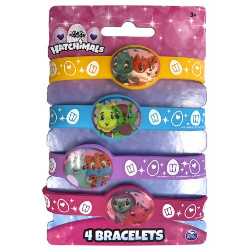 Hatchimals [4 bracelets Stretchy par paquet]