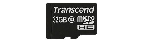 Transcend Premium - carte mémoire flash - 32 Go - microSDHC