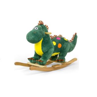 Dinox Jouet A Bascule Dinosaur Bebe Enfant Charge Max 30 Kg Vert Jouets A Bascule En Bois Achat Prix Fnac