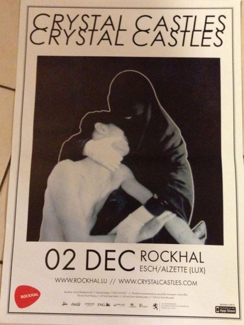 Crystal Castles - 40x60 cm - AFFICHE / POSTER