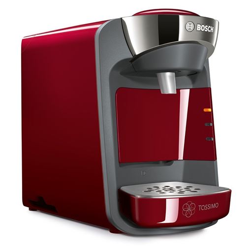 Bosch TASSIMO TAS3203 - machine multi-boissons - 3.3 bar - rouge/anthracite