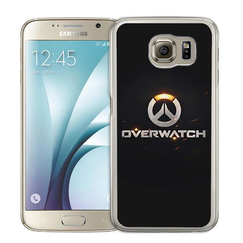 Coque pour Samsung Galaxy S7 overwatch logo