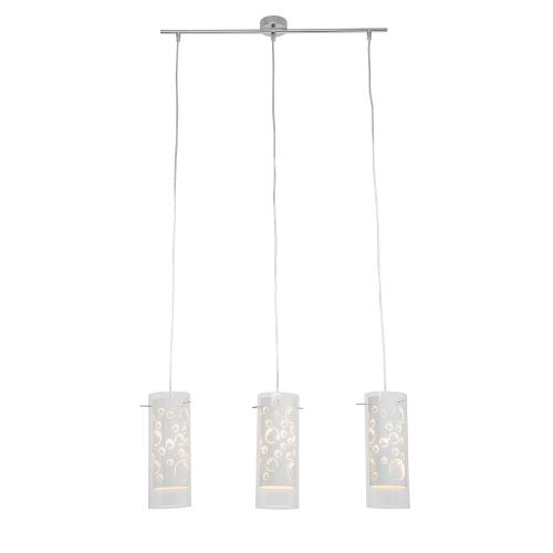Brilliant 52476/15 Esma Suspension à 3 Lumières 40 W E14 230 V Blanc