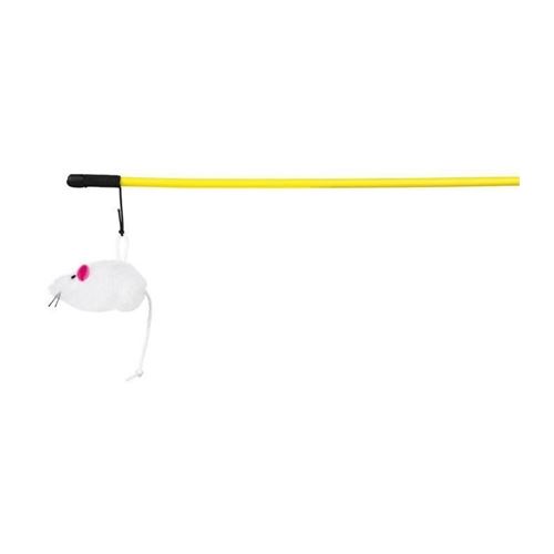 Meilleurs prix pour TRIXIE Canne a peche avec souris peluche 100 cm pour chat