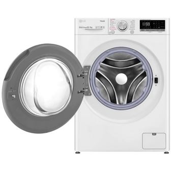 LG F852SV50WRS - Machine à laver séchante - WiFi - largeur : 60 cm - profondeur : 53 cm - hauteur : 85 cm - chargement frontal - 58 litres - 8.5 kg - 1200 tours/min - blanc