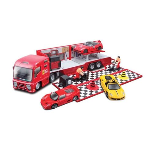 Modèle réduit - Ferrari Race and Play - Camion transporteur - Echelle 1/43