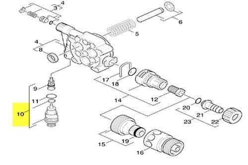 Karcher Ensemble Kit Soupape pour Nettoyeur Haute-Pression - 90011350