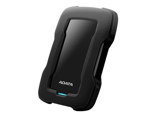 ADATA HD330 - Disque dur - 5 To - externe (portable) - USB 3.1 - AES 256 bits - noir