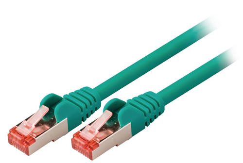 Valueline VLCP85221G10 Câble de réseau Cat6 S / ftp Rj45 (8/8) Mâle - Rj45 (8/8) Mâle 1,00 M Vert