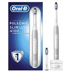 Braun oral b oral b puls onic slim luxe 4100 silencieux brosse à dents électriques, avec timer et 2 aufste ckbü rs