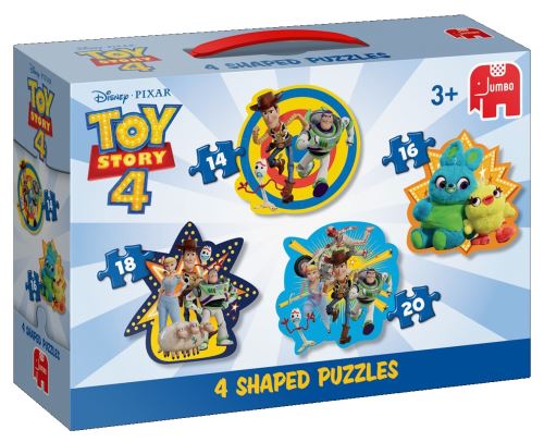 Jumbo Disney Toy Story 4 puzzle 4-en-1 14/16/18/20 pièces